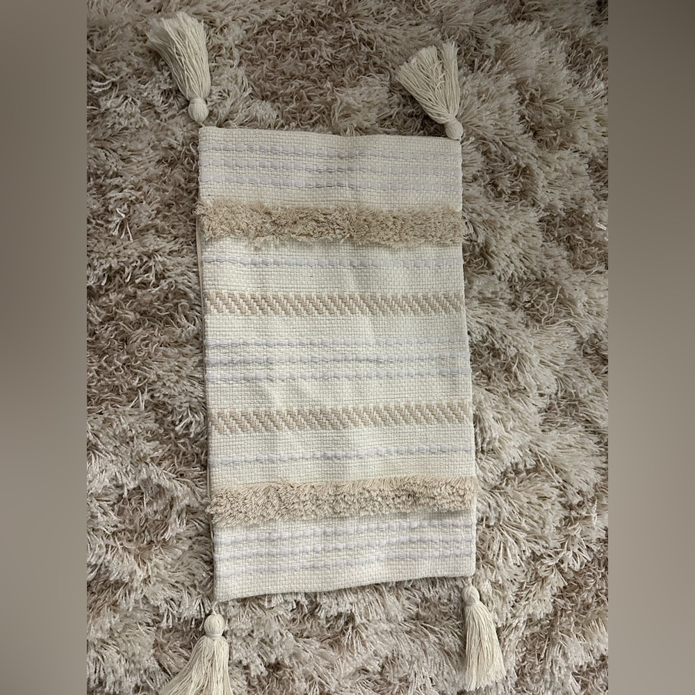 Never been used pillow cover. 19.5” x 11.5”